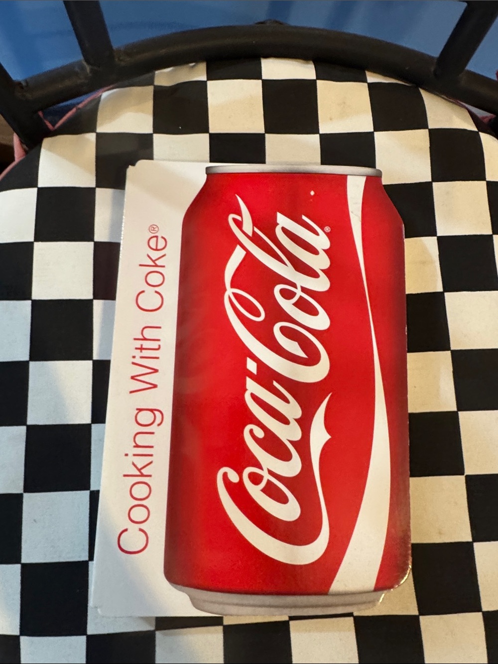 Coca-Cola Red and White Can Wall Plaque